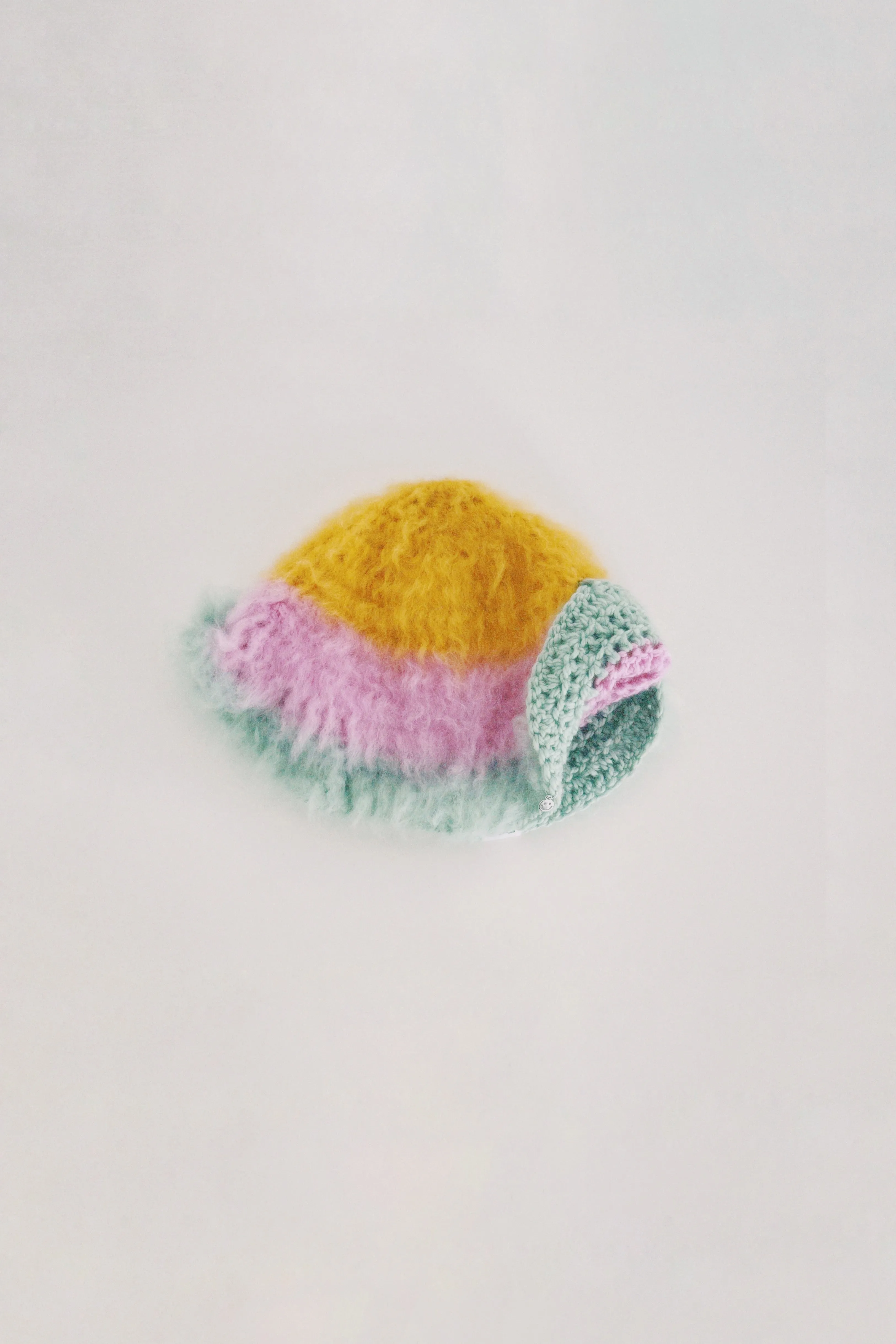 Yellow, Pink and Green Cowboy Hat