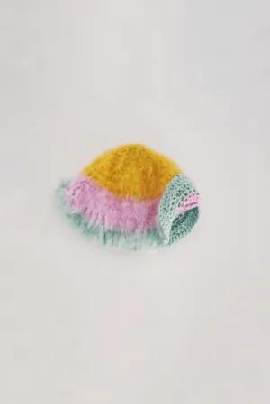 Yellow, Pink and Green Cowboy Hat