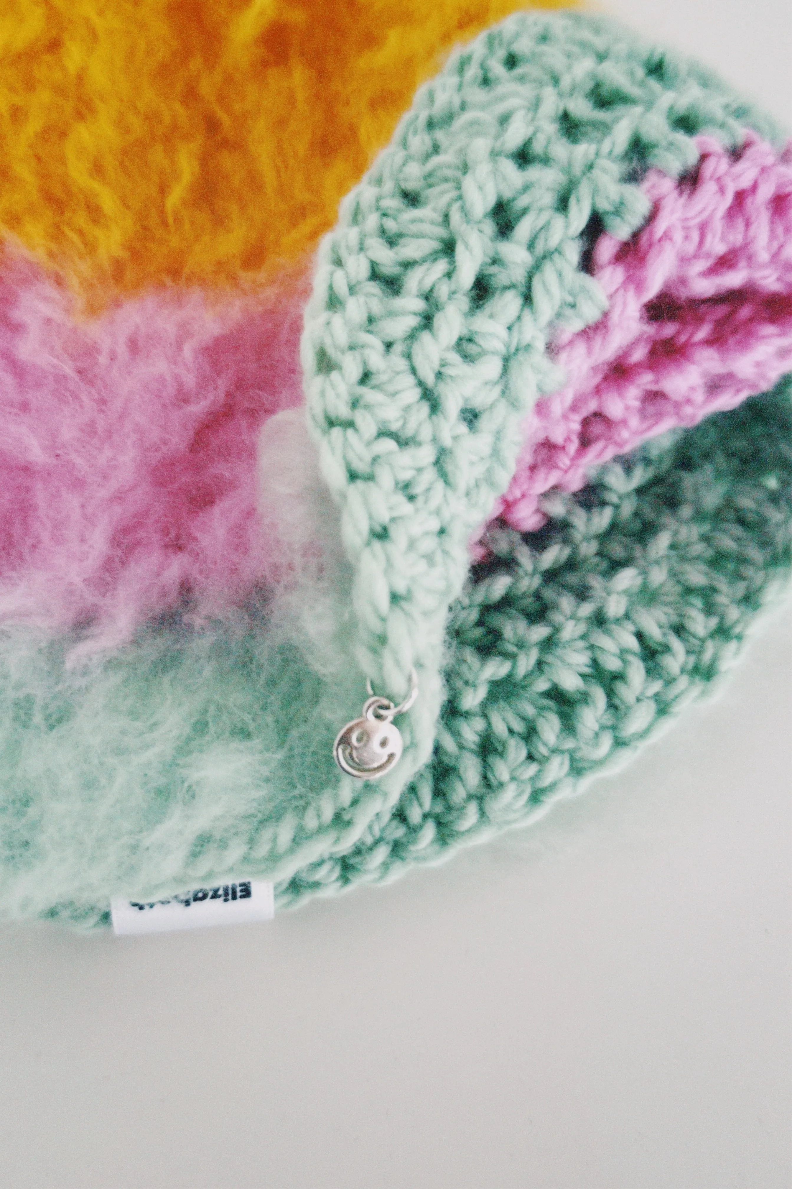 Yellow, Pink and Green Cowboy Hat