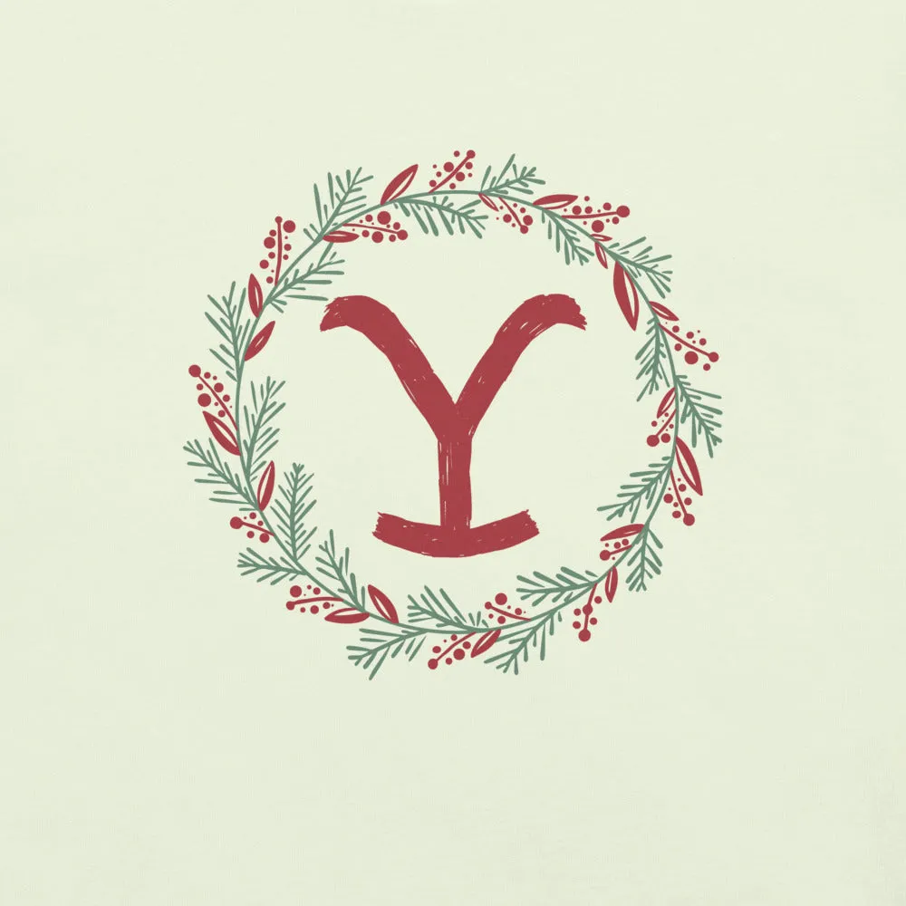 Yellowstone Holiday Wreath Unisex T-Shirt