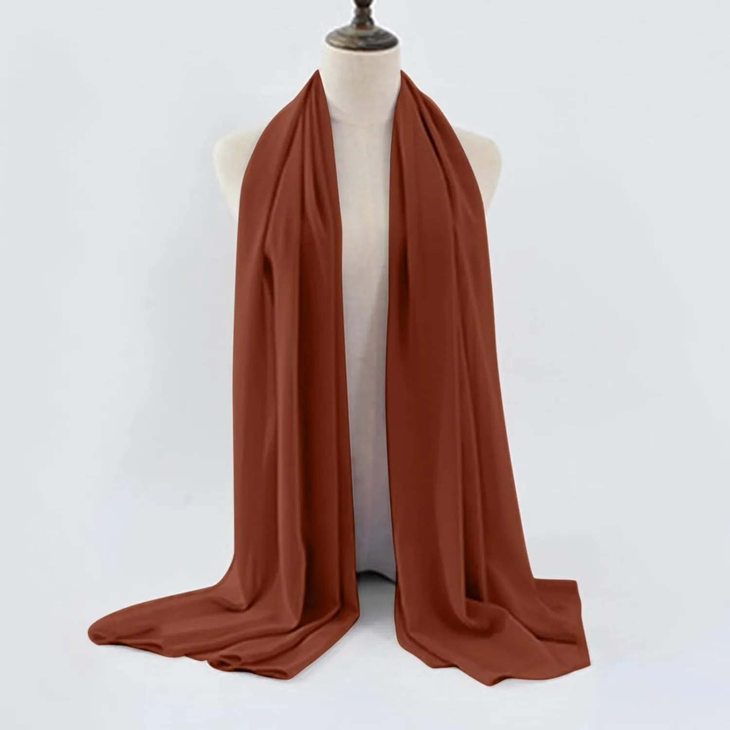 YOLAI Women Fashion Flowers Print Scarves Lightweight Scarves Spring Fall Shawl Silk Feeling Floral Scarf