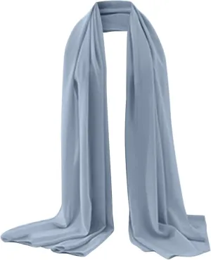YOLAI Women Fashion Flowers Print Scarves Lightweight Scarves Spring Fall Shawl Silk Feeling Floral Scarf
