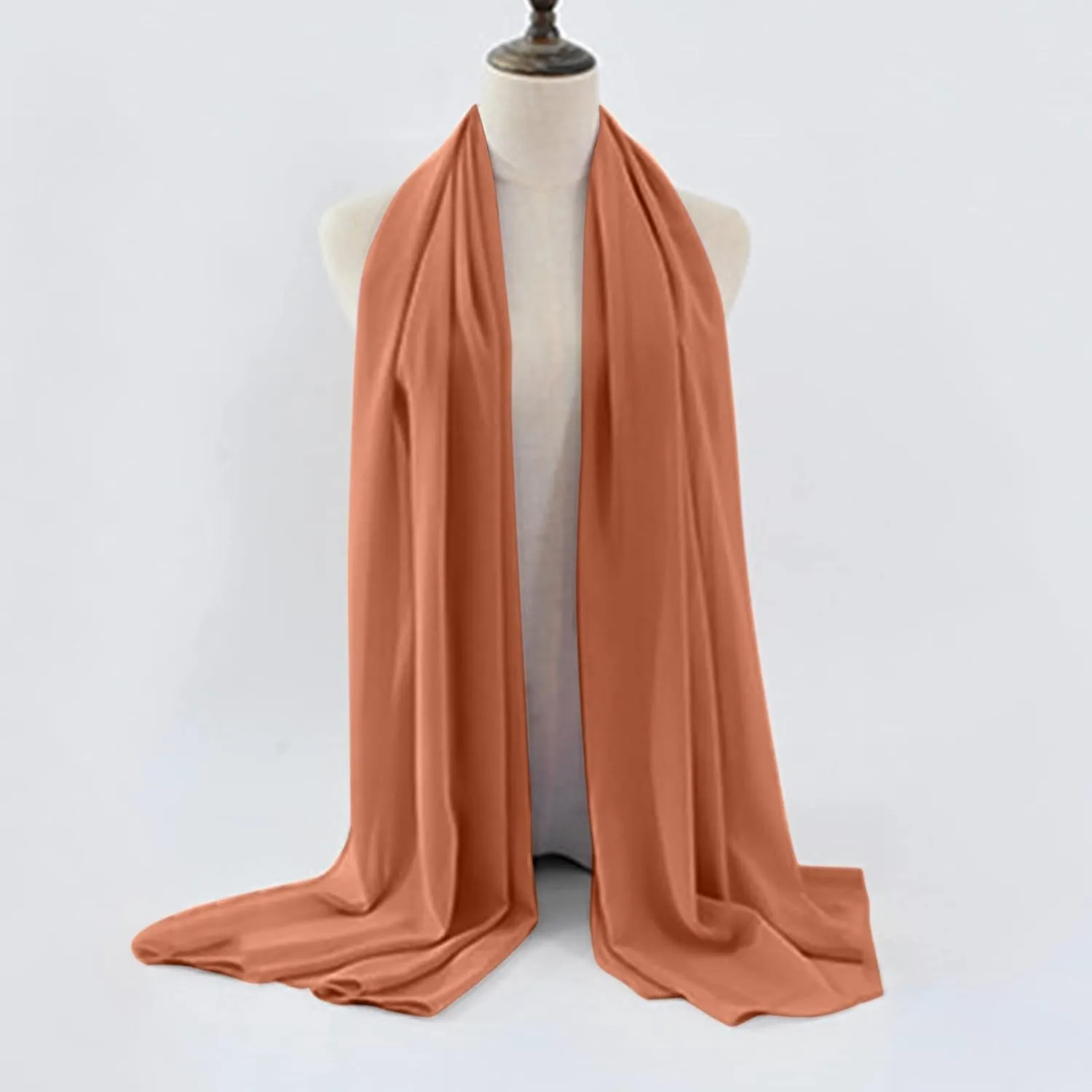 YOLAI Women Fashion Flowers Print Scarves Lightweight Scarves Spring Fall Shawl Silk Feeling Floral Scarf