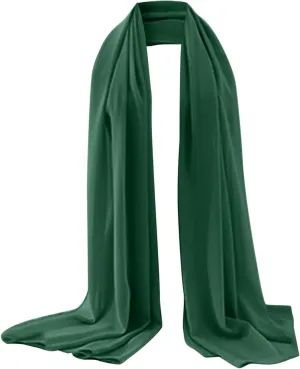 YOLAI Women'S Chiffon Scarf Lightweight Scarves Fashion Floral Print Scarfs Shawl For Ladies Silk Neck Scarves