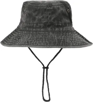 Zando Cotton Fishing Men Cap Outdoor Safari Hats Wide Brim Boonie Hat for Men Foldable Double-Sided Sun Bucket Hat