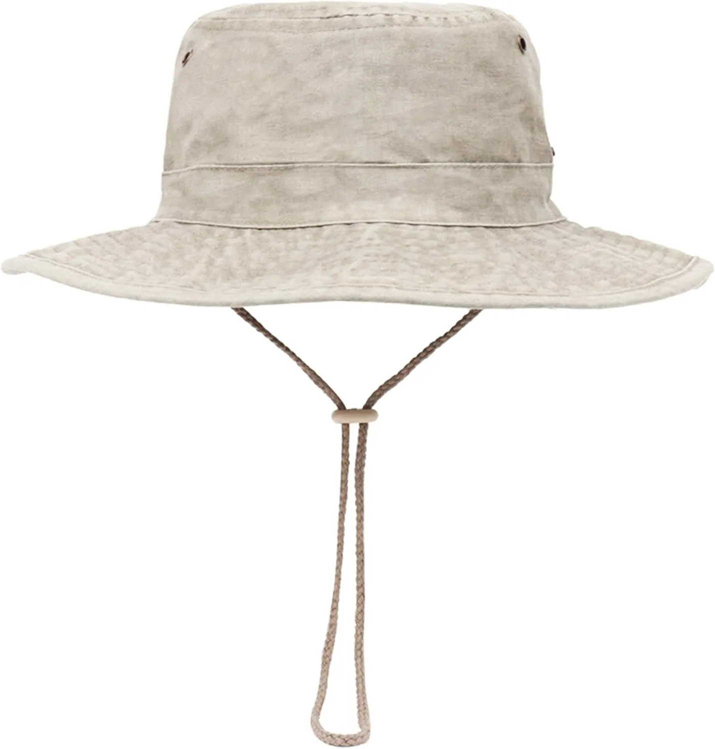Zando Cotton Fishing Men Cap Outdoor Safari Hats Wide Brim Boonie Hat for Men Foldable Double-Sided Sun Bucket Hat