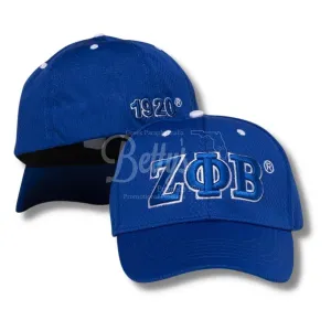Zeta Phi Beta ΖΦΒ Greek Letters Mesh Flex Fit Embroidered Hat