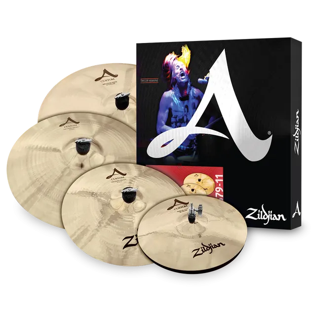 Zildjian A20579-11 A Custom Cymbal Set