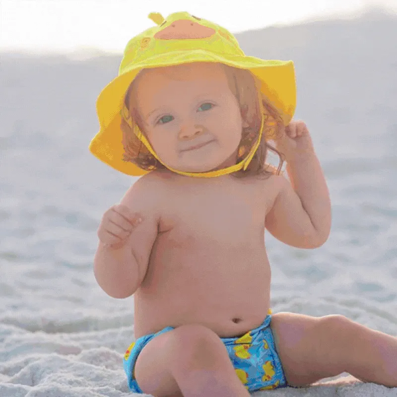 Zoocchini UPF50  Baby Swim Diaper & Sun Hat Set (6-12 months)