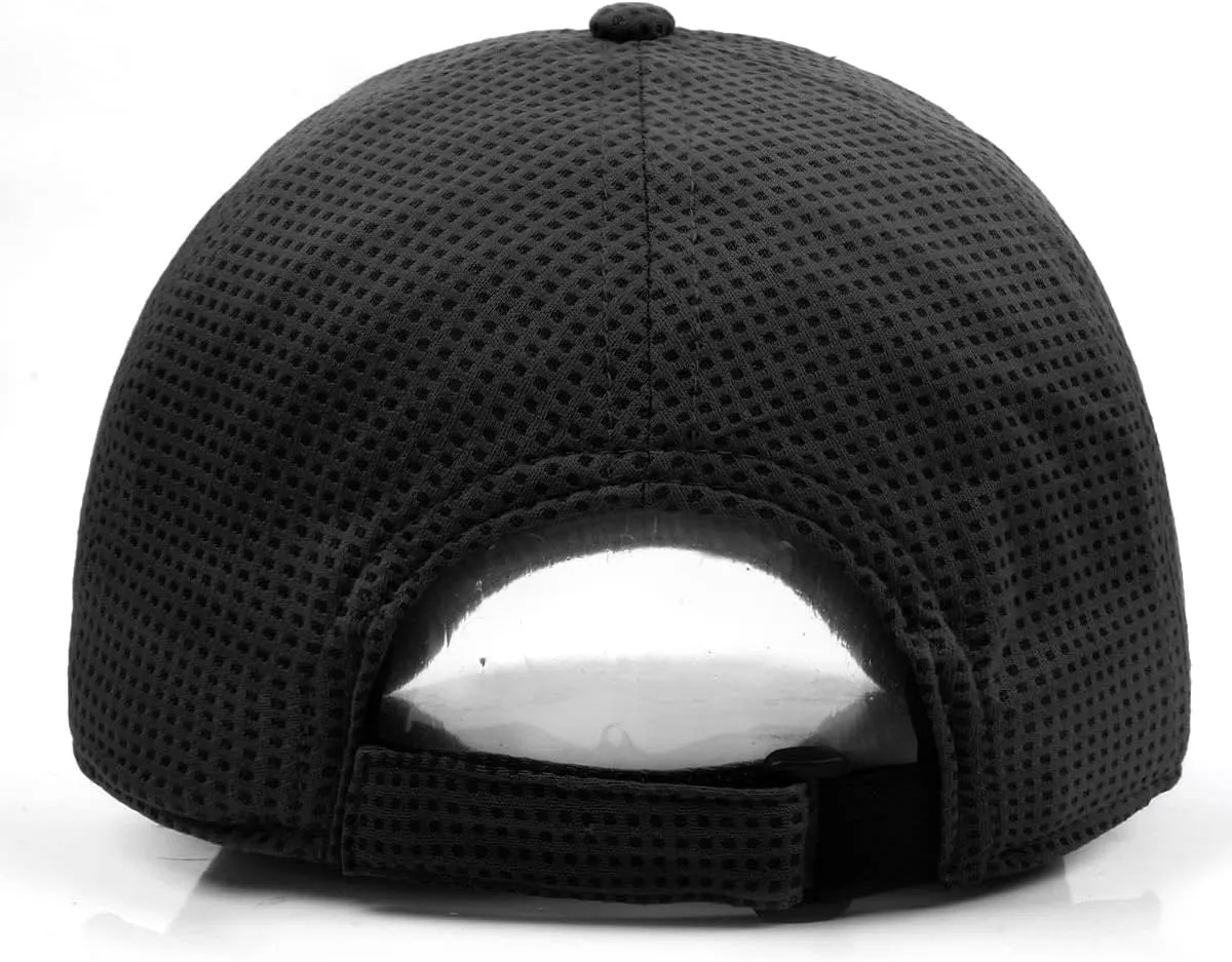 Zylioo Oversize XXL Baseball Cap,Long Brim Mesh Cap for Big Heads 22"-25",Large Summer Sun Hat